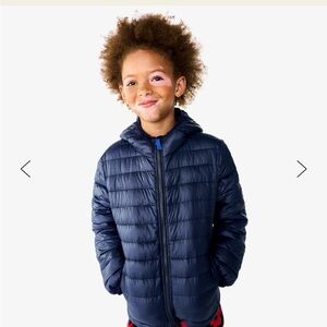 Primary Midnight Blue Kids Puffer Jacket